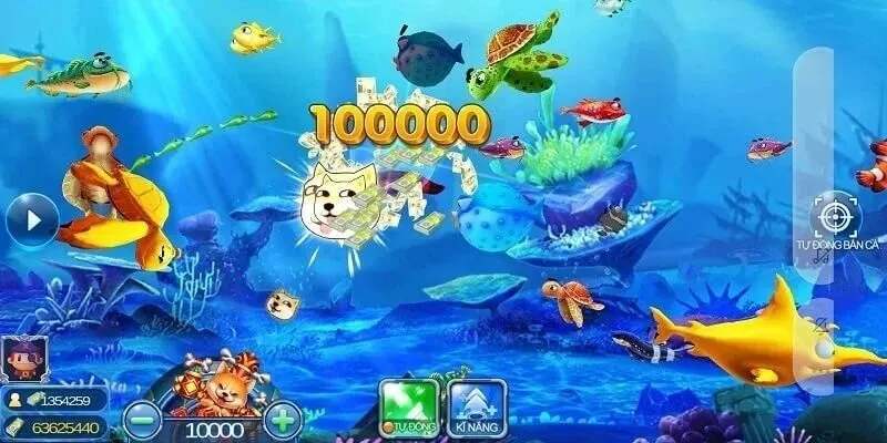 bắn cá đổi thưởng thẻ cào