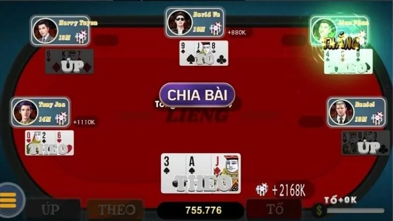 liêng đổi tiền thật